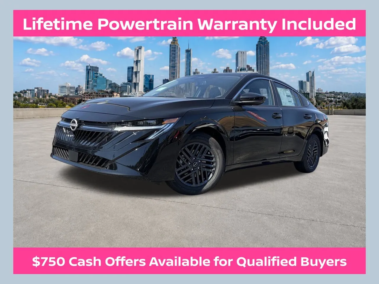 Black 2027 Nissan Sentra SV for sale in Lithia Springs, GA