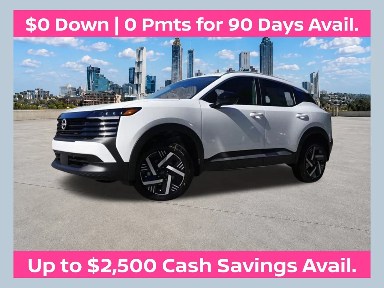 White 2026 Nissan Kicks SV for sale in Lithia Springs, GA
