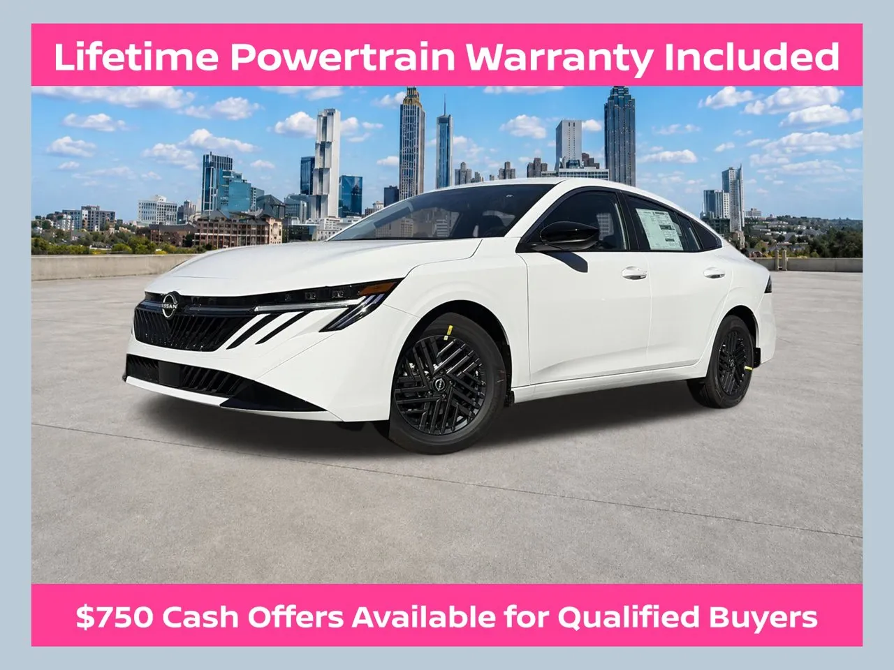 White 2027 Nissan Sentra SV for sale in Lithia Springs, GA
