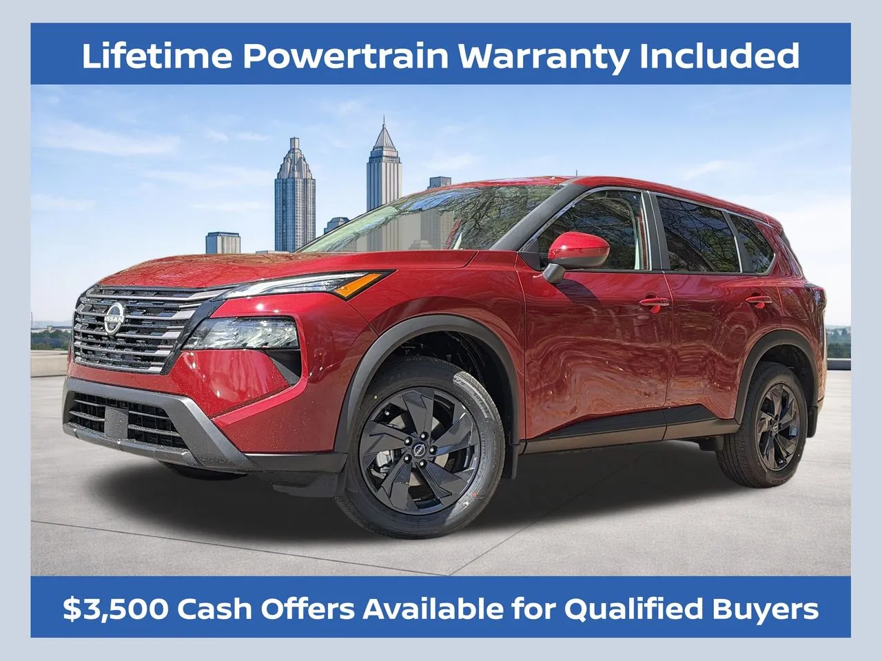 Red 2026 Nissan Rogue SV for sale in Morrow, GA