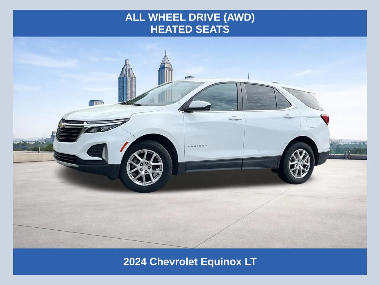 White 2024 Chevrolet Equinox LT for sale in Morrow, GA