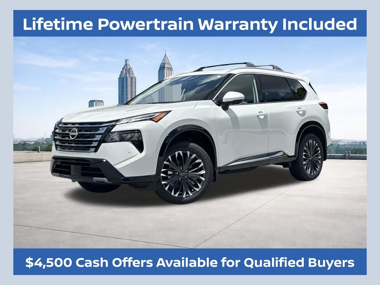 White 2026 Nissan Rogue Platinum for sale in Morrow, GA