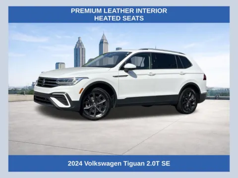 White 2024 Volkswagen Tiguan 2.0T SE for sale in Morrow, GA