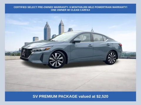 Gray 2024 Nissan Sentra SV for sale in Morrow, GA