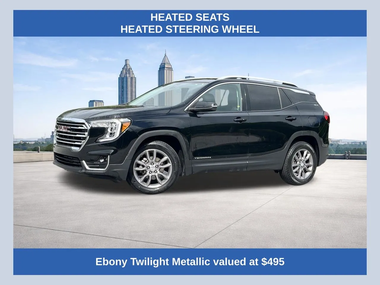 Black 2024 GMC Terrain SLT for sale in Morrow, GA
