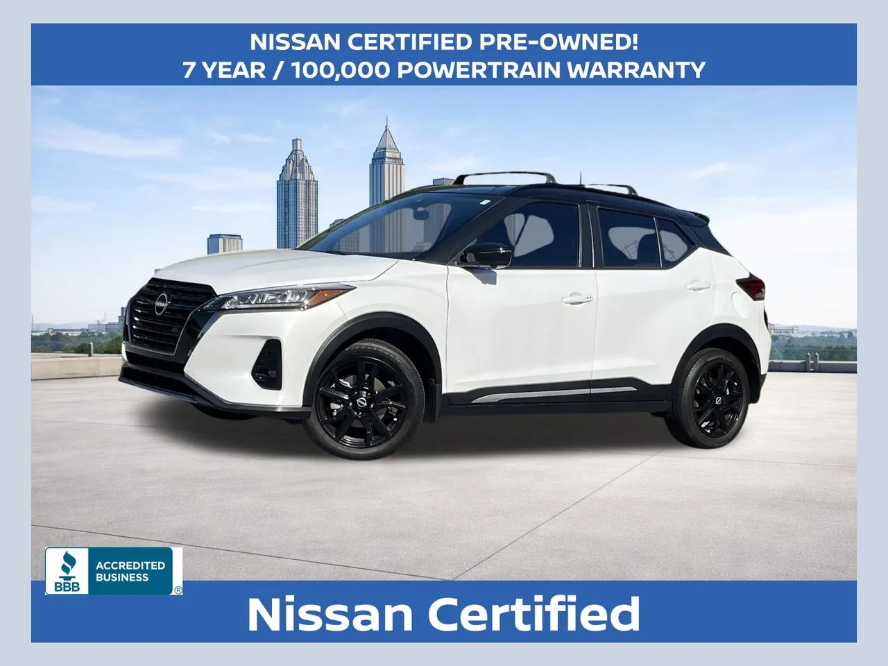 White 2024 Nissan Kicks SR for sale in Morrow, GA