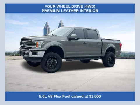 Silver 2020 Ford F-150 Lariat for sale in Morrow, GA