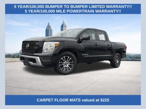 Black 2023 Nissan Titan SV for sale in Morrow, GA