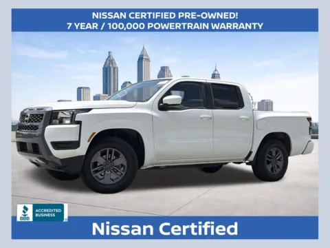 White 2025 Nissan Frontier SV for sale in Morrow, GA