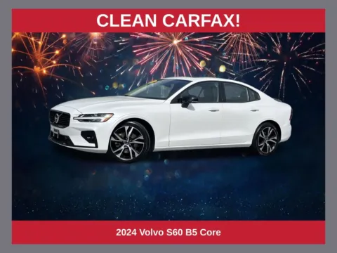 White 2024 Volvo S60 B5 Core Dark Theme for sale in Morrow, GA