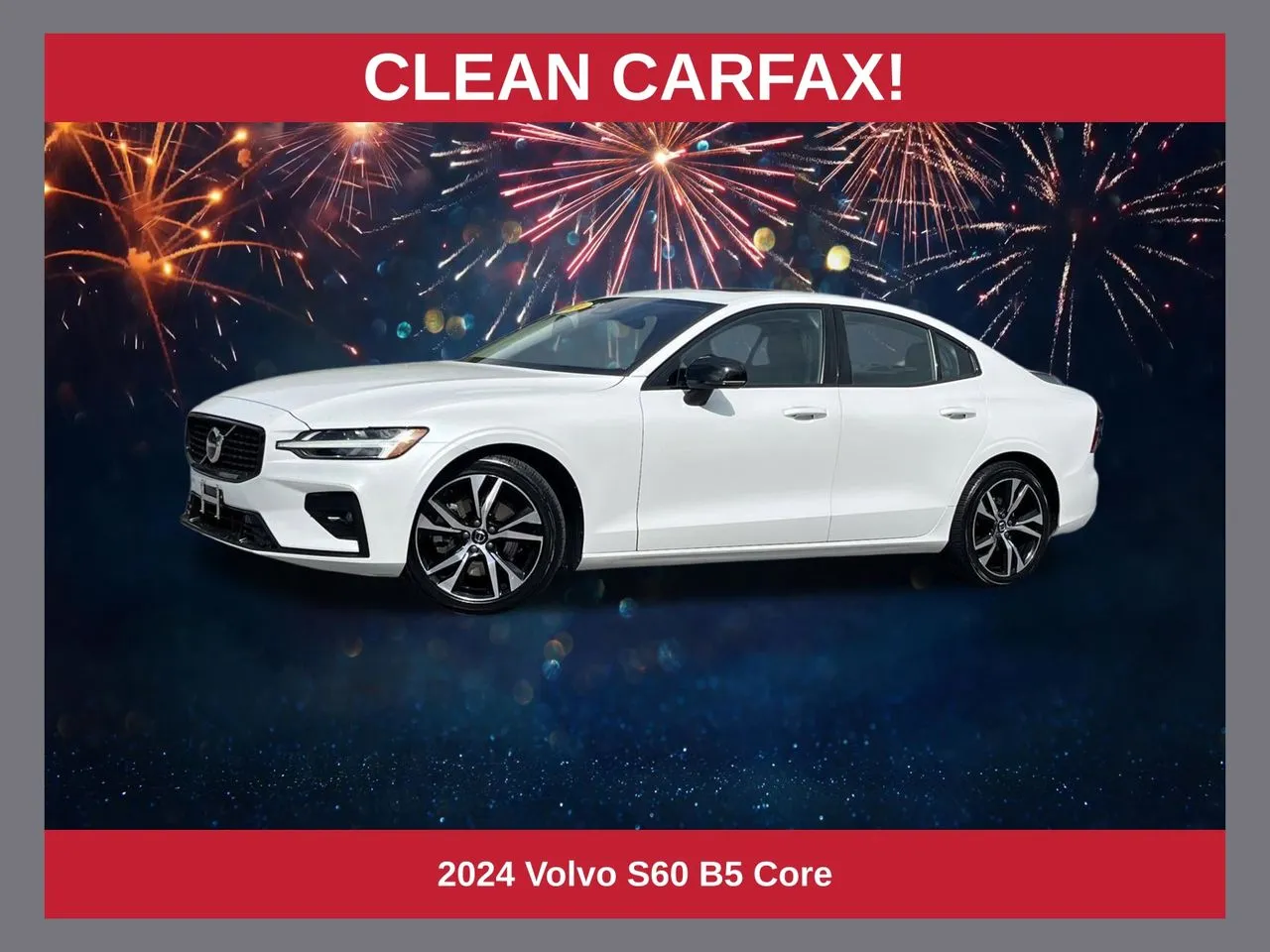 White 2024 Volvo S60 B5 Core Dark Theme for sale in Morrow, GA