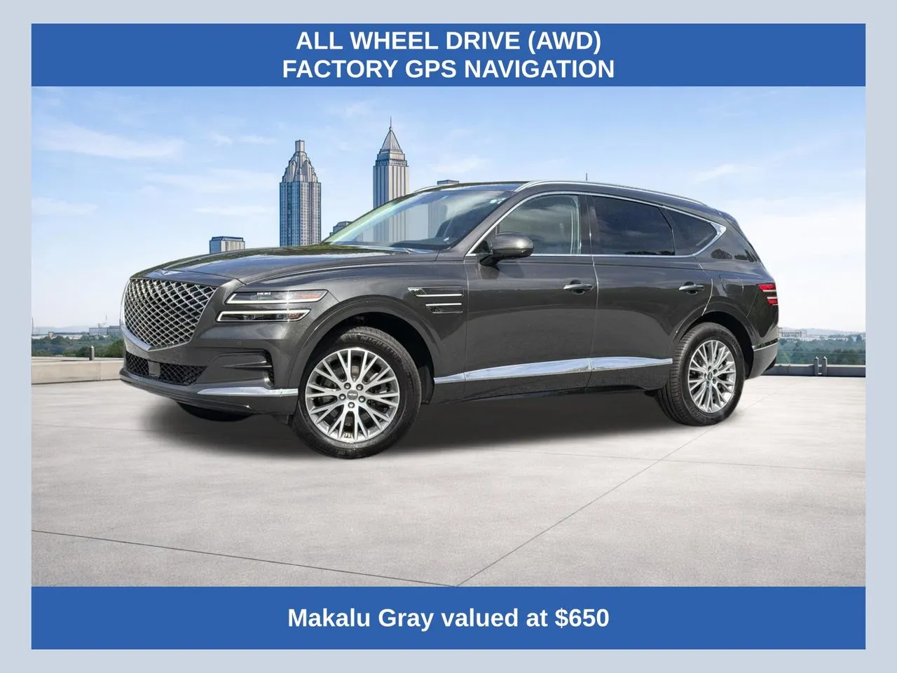Gray 2024 Genesis GV80 2.5T for sale in Morrow, GA