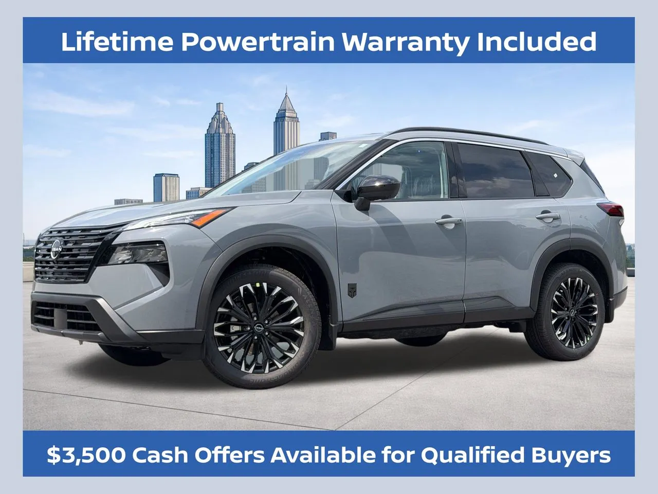 Gray 2026 Nissan Rogue Dark Armor for sale in Morrow, GA