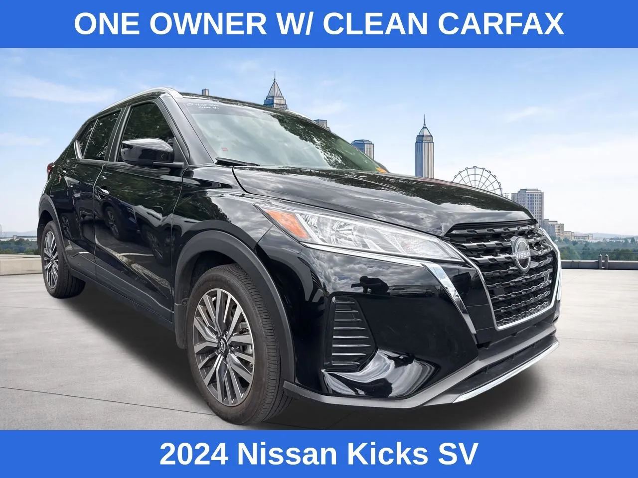 Black 2024 Nissan Kicks SV for sale in Morrow, GA