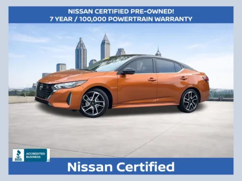 Orange 2024 Nissan Sentra SR for sale in Morrow, GA
