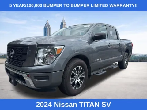 Gray 2024 Nissan Titan SV for sale in Morrow, GA