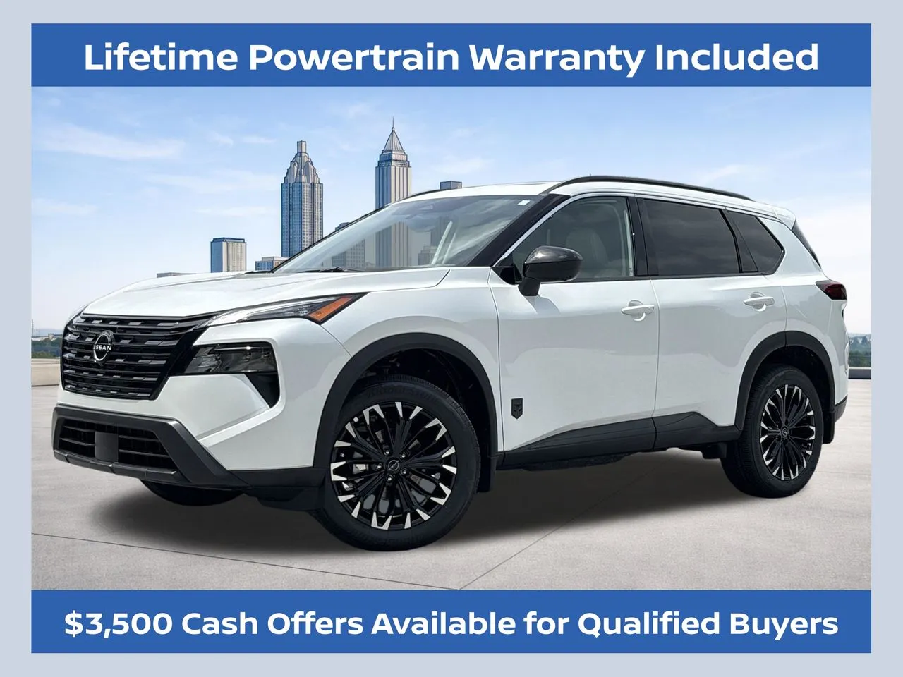White 2026 Nissan Rogue Dark Armor for sale in Morrow, GA