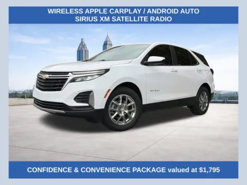 White 2022 Chevrolet Equinox LT for sale in Morrow, GA
