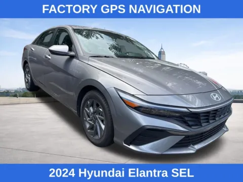 Gray 2024 Hyundai Elantra SEL for sale in Morrow, GA
