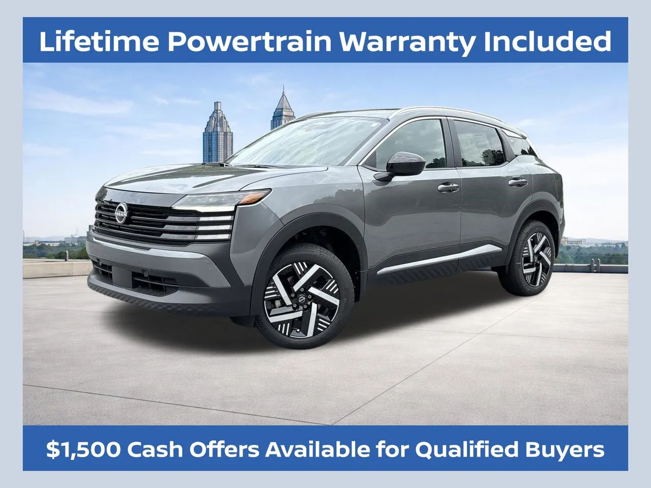 Gray 2026 Nissan Kicks SV for sale in Morrow, GA