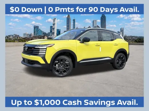Yellow 2026 Nissan Kicks SR for sale in Morrow, GA