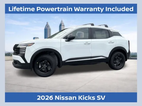 White 2026 Nissan Kicks SV for sale in Morrow, GA