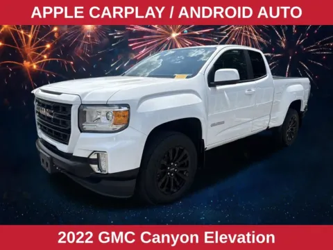 White 2022 GMC Canyon Elevation for sale in Morrow, GA