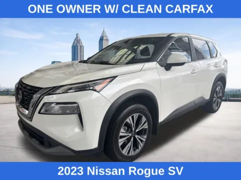 White 2023 Nissan Rogue SV for sale in Morrow, GA