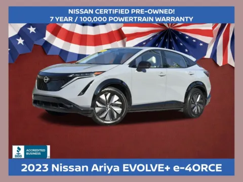 Gray 2023 Nissan Ariya EVOLVE+ e-4ORCE for sale in Morrow, GA