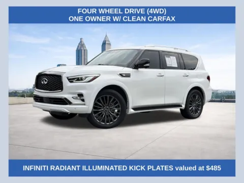 White 2023 INFINITI QX80 Premium Select for sale in Morrow, GA