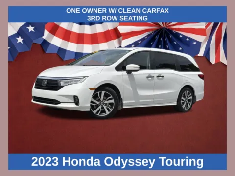 White 2023 Honda Odyssey Touring for sale in Morrow, GA
