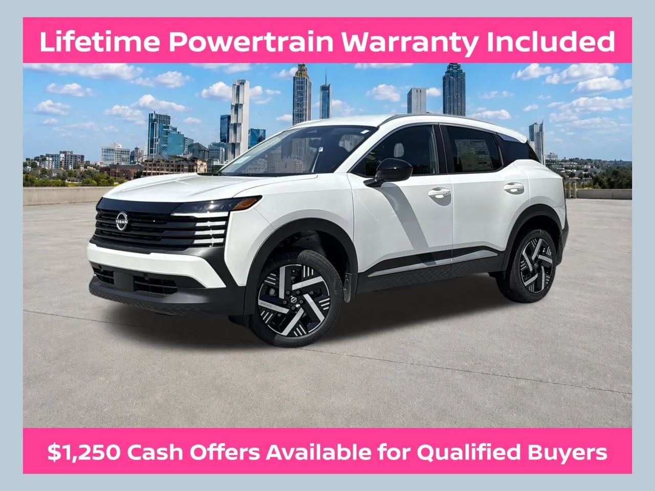 White 2027 Nissan Kicks SV for sale in Morrow, GA