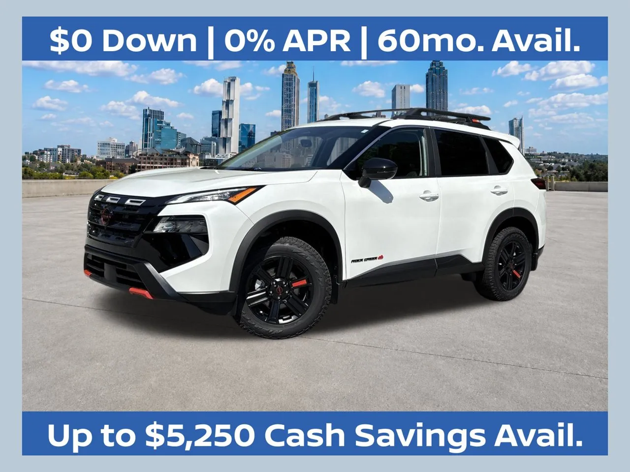 White 2026 Nissan Rogue Rock Creek for sale in Morrow, GA