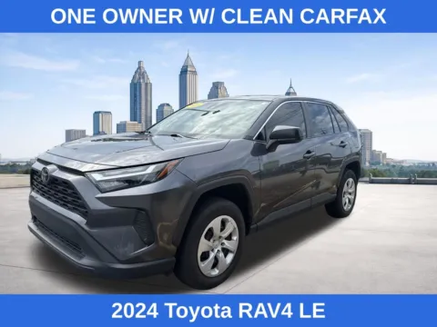 Gray 2024 Toyota RAV4 LE for sale in Morrow, GA