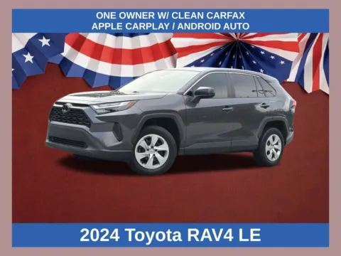 Gray 2024 Toyota RAV4 LE for sale in Morrow, GA