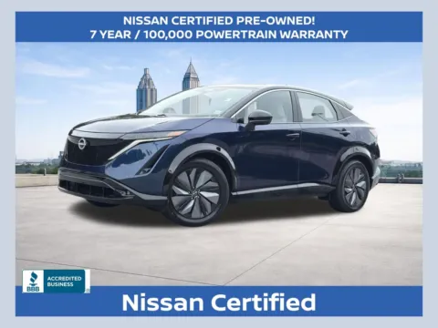 Blue 2023 Nissan Ariya EVOLVE+ for sale in Morrow, GA