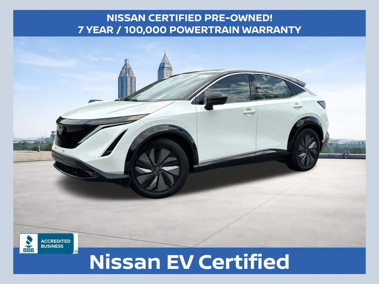 Black 2023 Nissan Ariya EVOLVE+ for sale in Morrow, GA