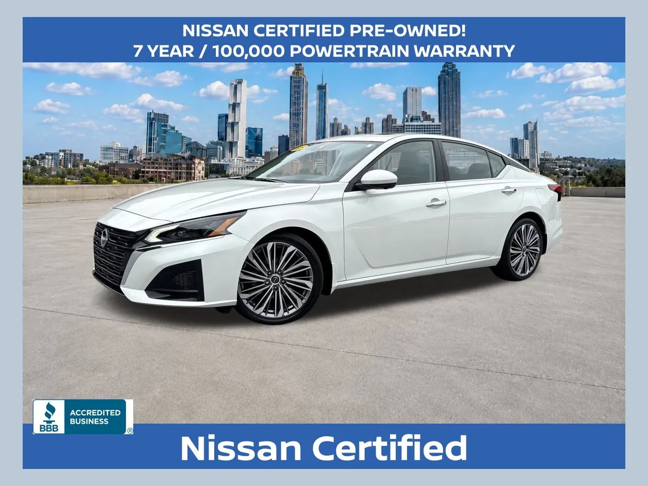 White 2025 Nissan Altima 2.5 SL for sale in Morrow, GA