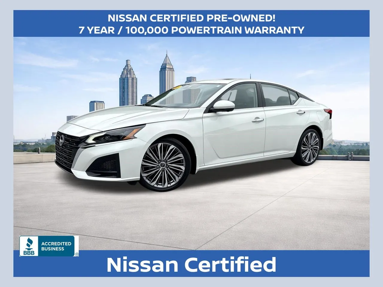 White 2025 Nissan Altima 2.5 SL for sale in Morrow, GA