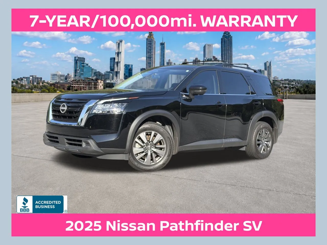Black 2025 Nissan Pathfinder SV for sale in Morrow, GA