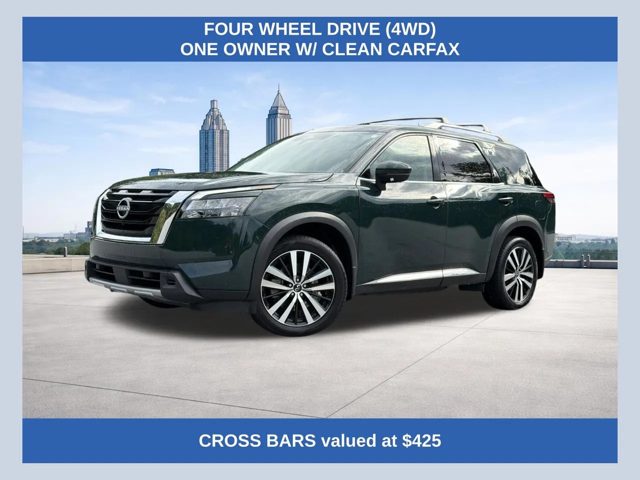 Green 2025 Nissan Pathfinder Platinum for sale in Morrow, GA