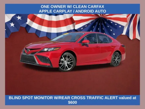 Red 2024 Toyota Camry SE for sale in Morrow, GA