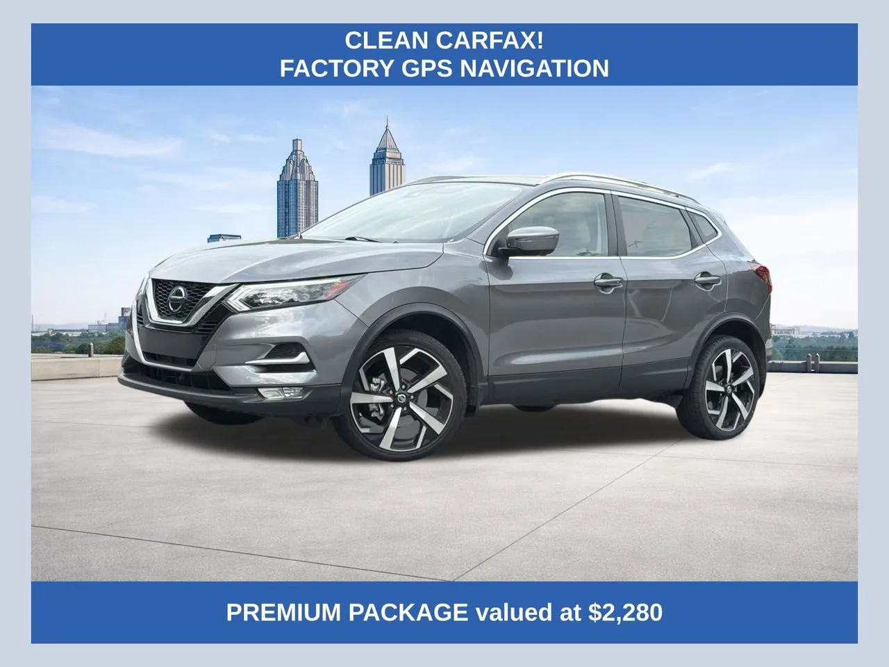 Gray 2022 Nissan Rogue Sport SL for sale in Morrow, GA