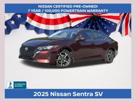 Red 2025 Nissan Sentra SV for sale in Morrow, GA