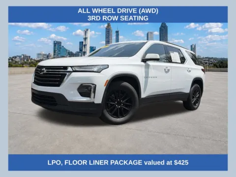 White 2023 Chevrolet Traverse LT Leather for sale in Morrow, GA