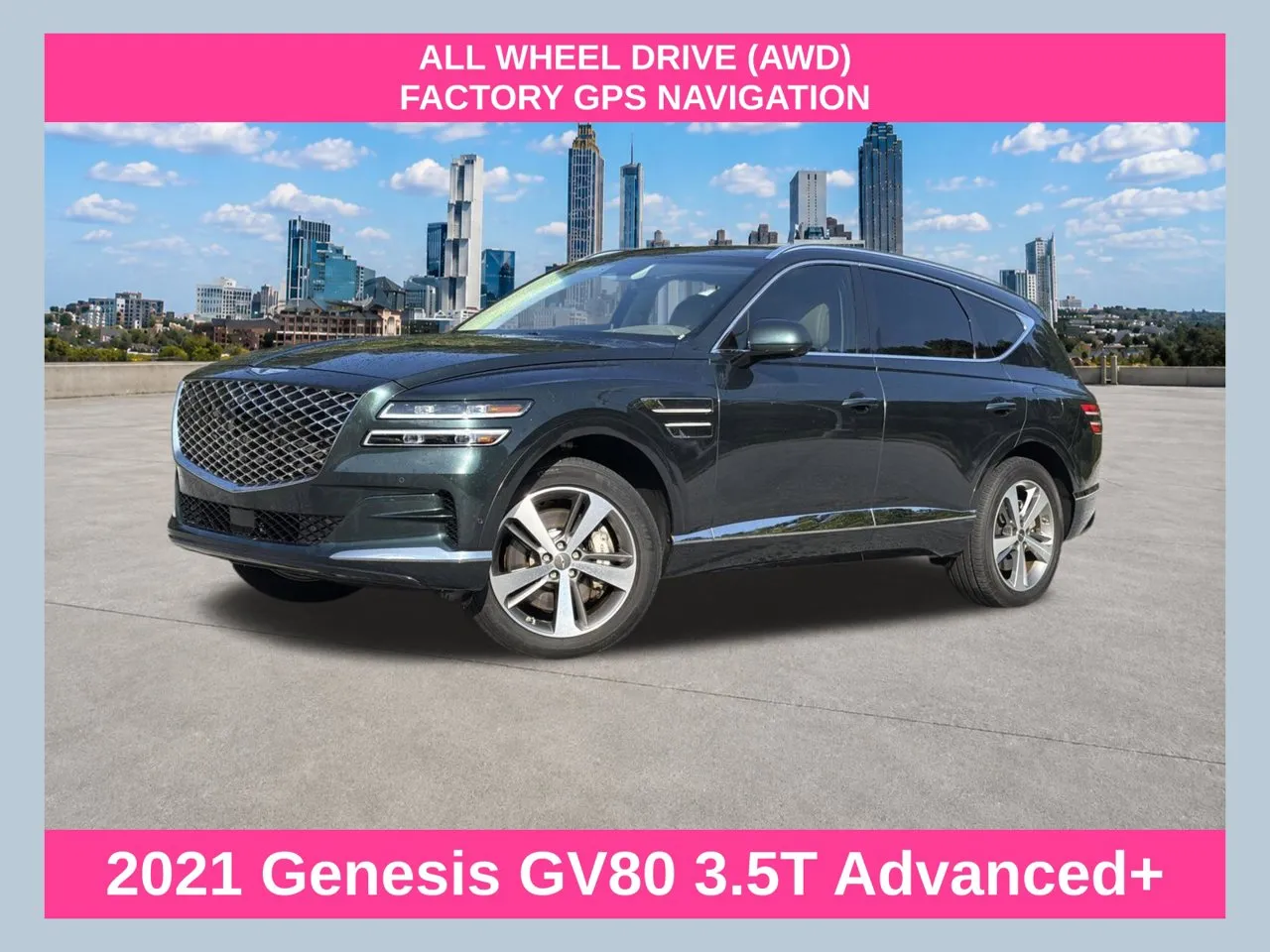 2021 GENESIS GV80 Advanced+