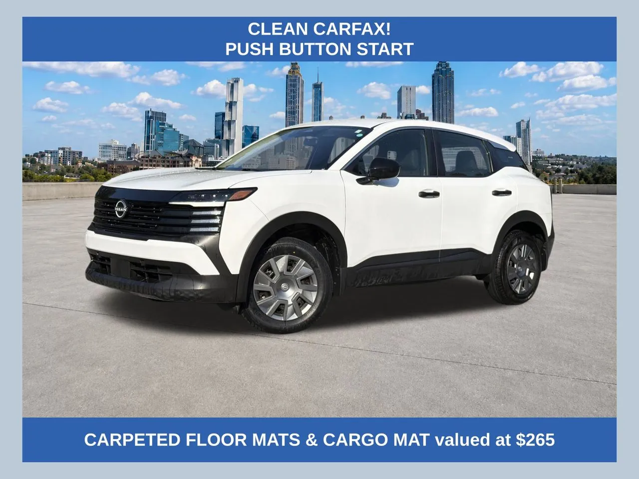 White 2025 Nissan Kicks S for sale in Morrow, GA