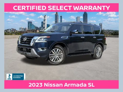 Blue 2023 Nissan Armada SL for sale in Morrow, GA