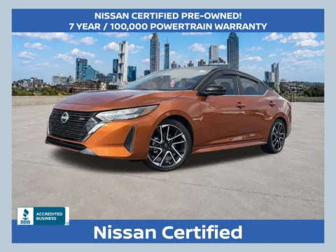Orange 2025 Nissan Sentra SR for sale in Morrow, GA