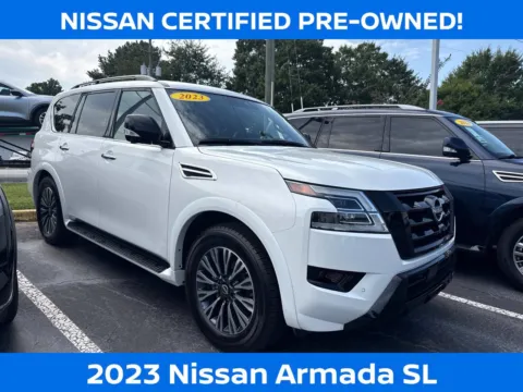 White 2023 Nissan Armada SL for sale in Morrow, GA